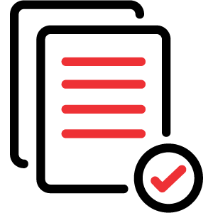 Document with check mark