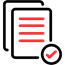 Document with check mark